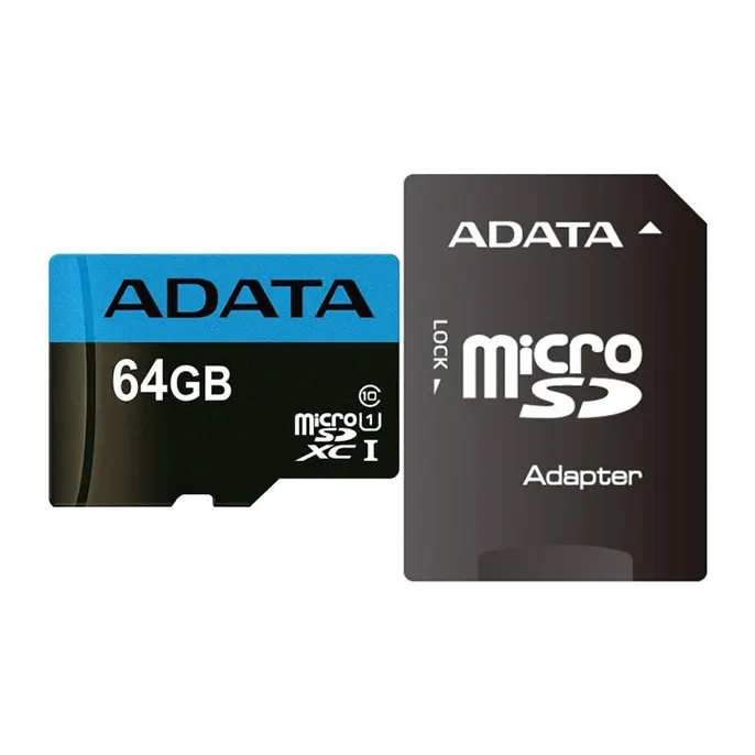کارت حافظه microSDHC ای دیتا مدل Premier V10 کلاس 10 استاندارد UHS-I سرعت 80MBps ظرفیت 64 گیگابایت